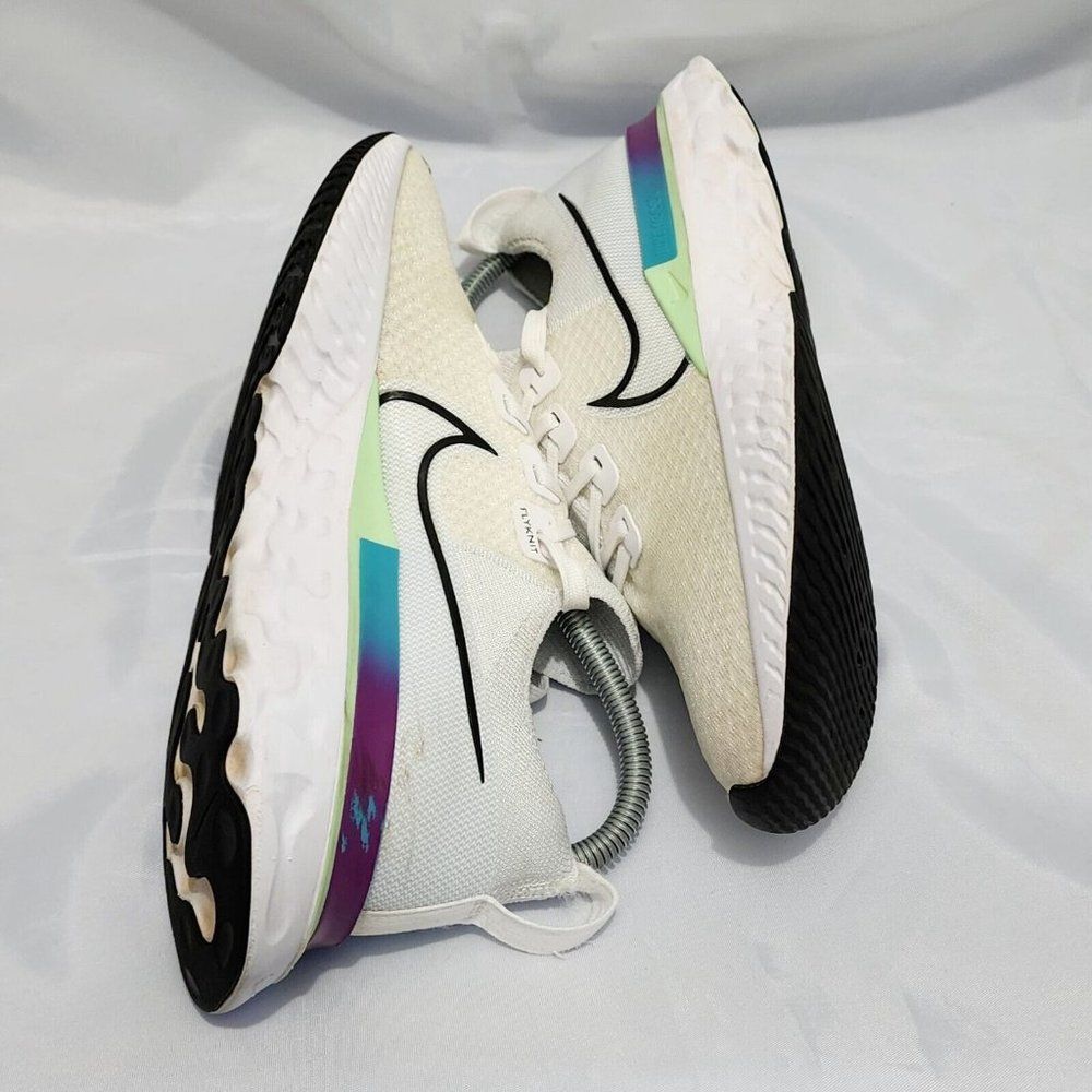 Nike React Infinity Flyknit Shoes Running White Vapor CD4372-102 Women's Size 9 - Picture 6 of 12